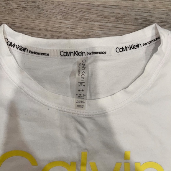 T-shirt Calvin Klein Performance white - Picture 3 of 3